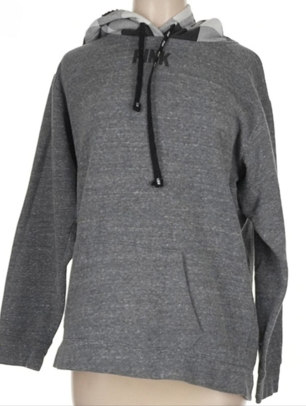 PINK Victoria's Secret Gray Pullover Hoodie Sweatshirt